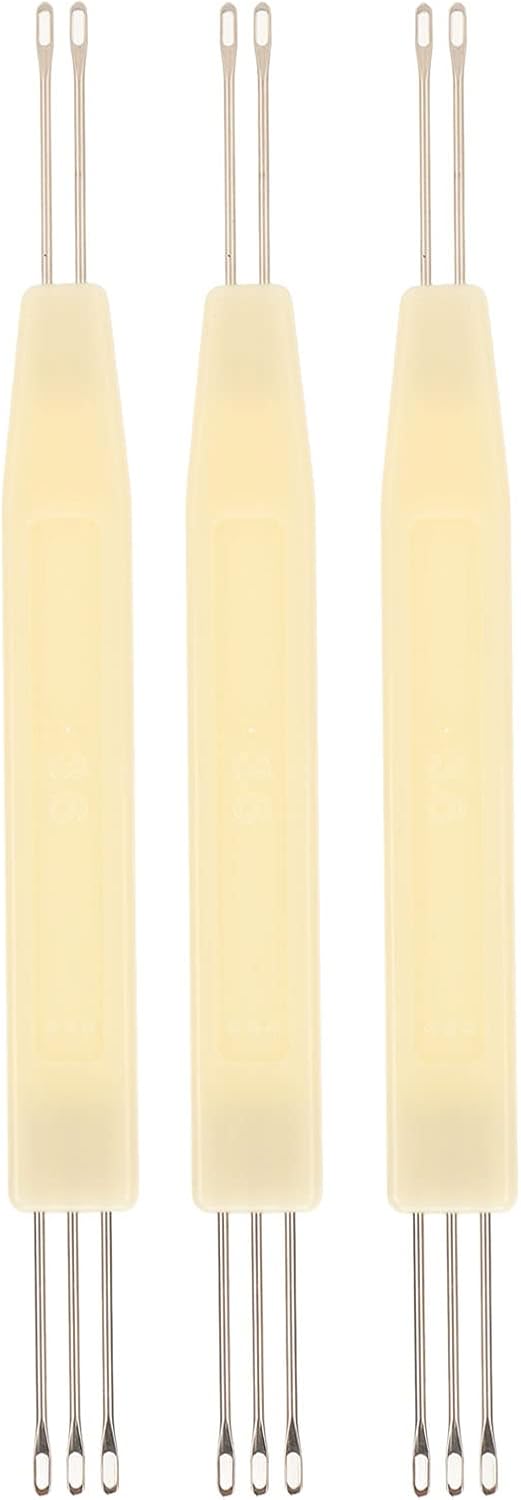 3Pcs Transfer Pu, Knitting Access, Pla and Less Steel Crochet for SK119 SK272 SK370, Inlation Portable Transfer Tool for 3.6mm