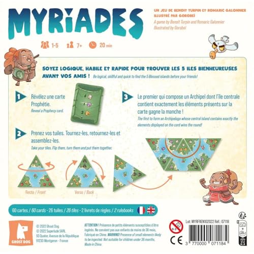 Juego de Mesa Ghost Dog Myriades de Estrategia miniatura 4