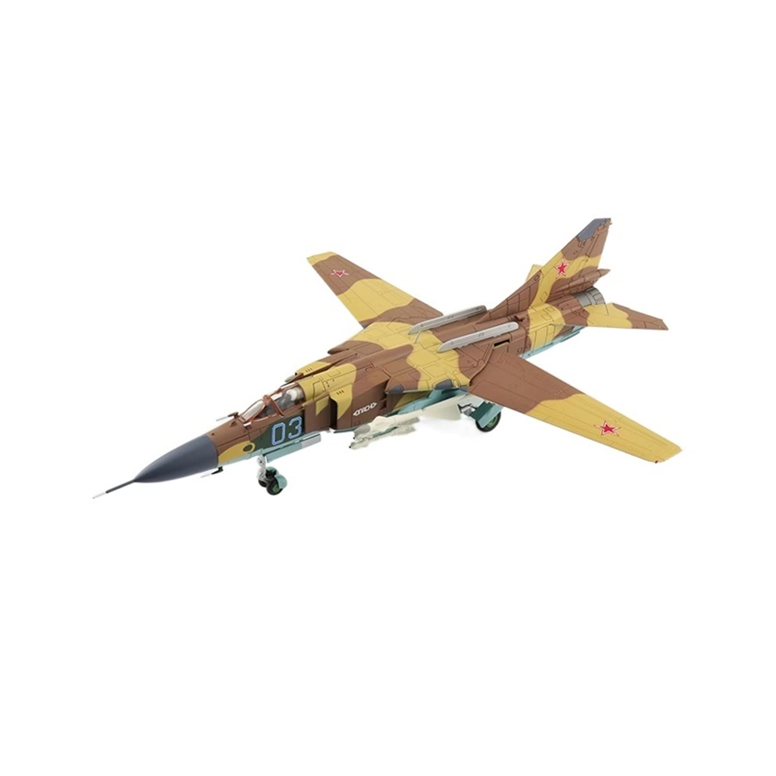Amazon.co.jp: ソビエト空軍 MIG-23MLD MIG 23 戦闘機モデル 1/72
