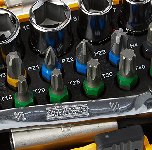 DEWALT Extra Small Tough Case 25mm Socket & Screwdriving Set (24 pc.), DT71516-QZ 3 DEWALT Extra Small Tough Case 25mm Socket & Screwdriving Set (24 pc.), DT71516-QZ - Image 3