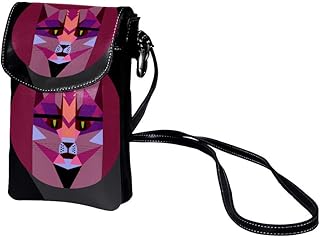 Mini Borsa a Tracolla Cartone animato husky Telefono Cellulare Carta di Credito Passaporto Piccola Borsa Con Slot per Carte di Credito 19x12x2cm