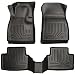 Husky Liners Fits 2011-19 Ford Fiesta Weatherbeater Front & 2nd Seat Floor Mats