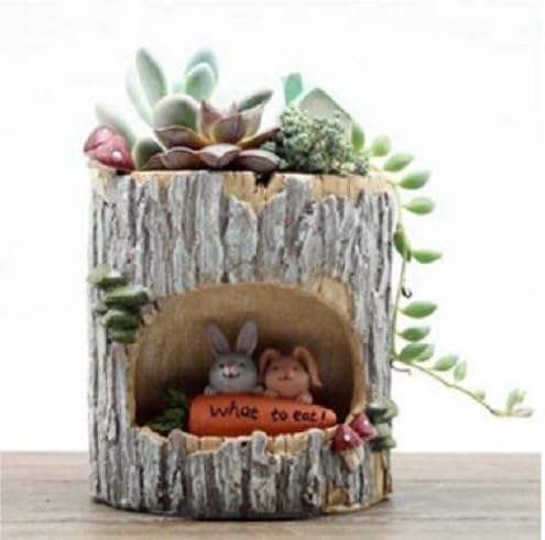 Amazon Co Jp Youfui 可愛い 動物 植木鉢 プランターデザイン小物 フラワーポット Diy 飾り おしゃれ 多肉植物 寄せ植え 鉢 収納スタンドにも Diy 工具 ガーデン