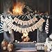 Blissun Merry Christmas Burlap Banners, Jute Burlap Banners, Merry Christmas Banner Decoration, Christmas Banner for Fireplace Wall Tree Home Christmas Decor