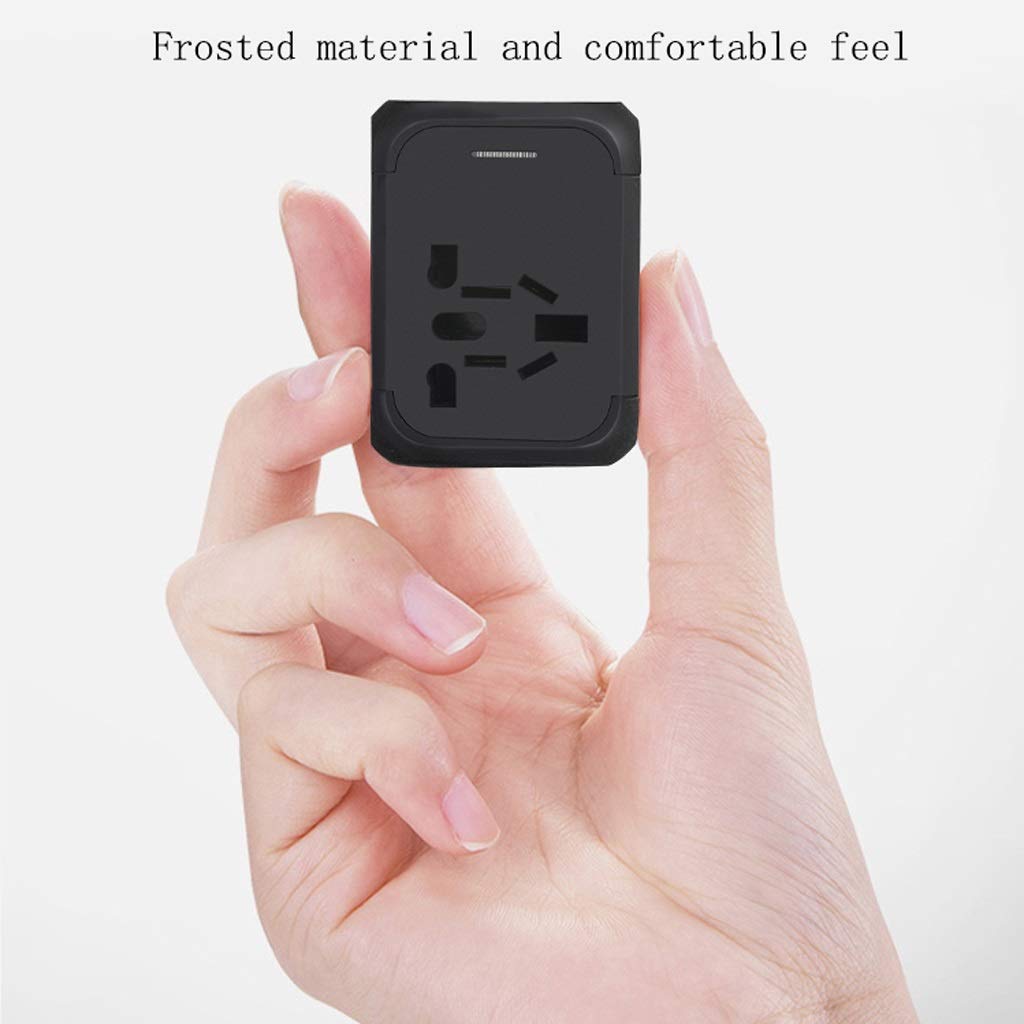 Usb. Adapter ładowarki, na całym świecie adapter podróży, Universal Home Travel Usb. Wymiana wtyczki adaptera. (Color : C, Rozmiar : 5.3 * 6.7 * 5.2cm)