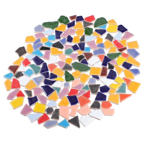 Mosaico de cerámica DIY con forma irregular ideal para decoración 2