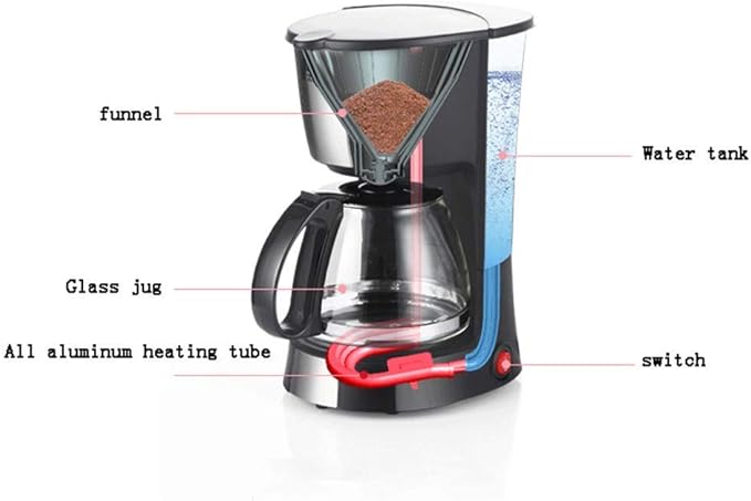 Cafetera Automática con Espumador de Leche y Capacidad de 0.6 Litros miniatura 7