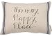 Primitives by Kathy Striped Throw Pillow 15 x 10-Inch Happy Place