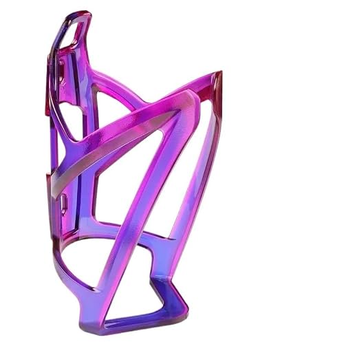 YATINGZHANG Bike Bottle Holder Bicycle Water Bottle Cage Colorful Gradient Cycling Holder Ultralight MTB Road Bike Bracket(Blue-Purple)