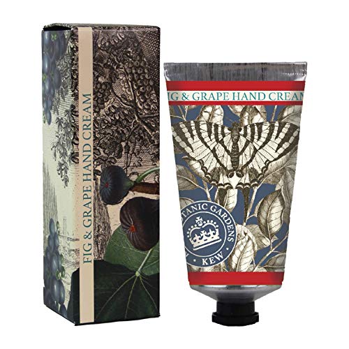 Crème mains Figue & Raisin Kew Gardens soin hydratant peau sèche 75ml