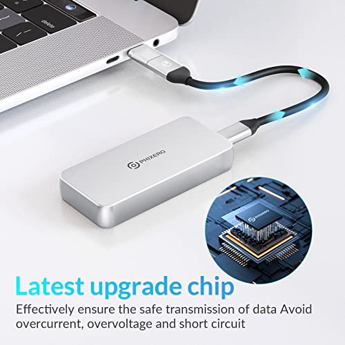 Caja externa Thunderbolt para SSD M.2 NVME 40 Gbps miniatura 4