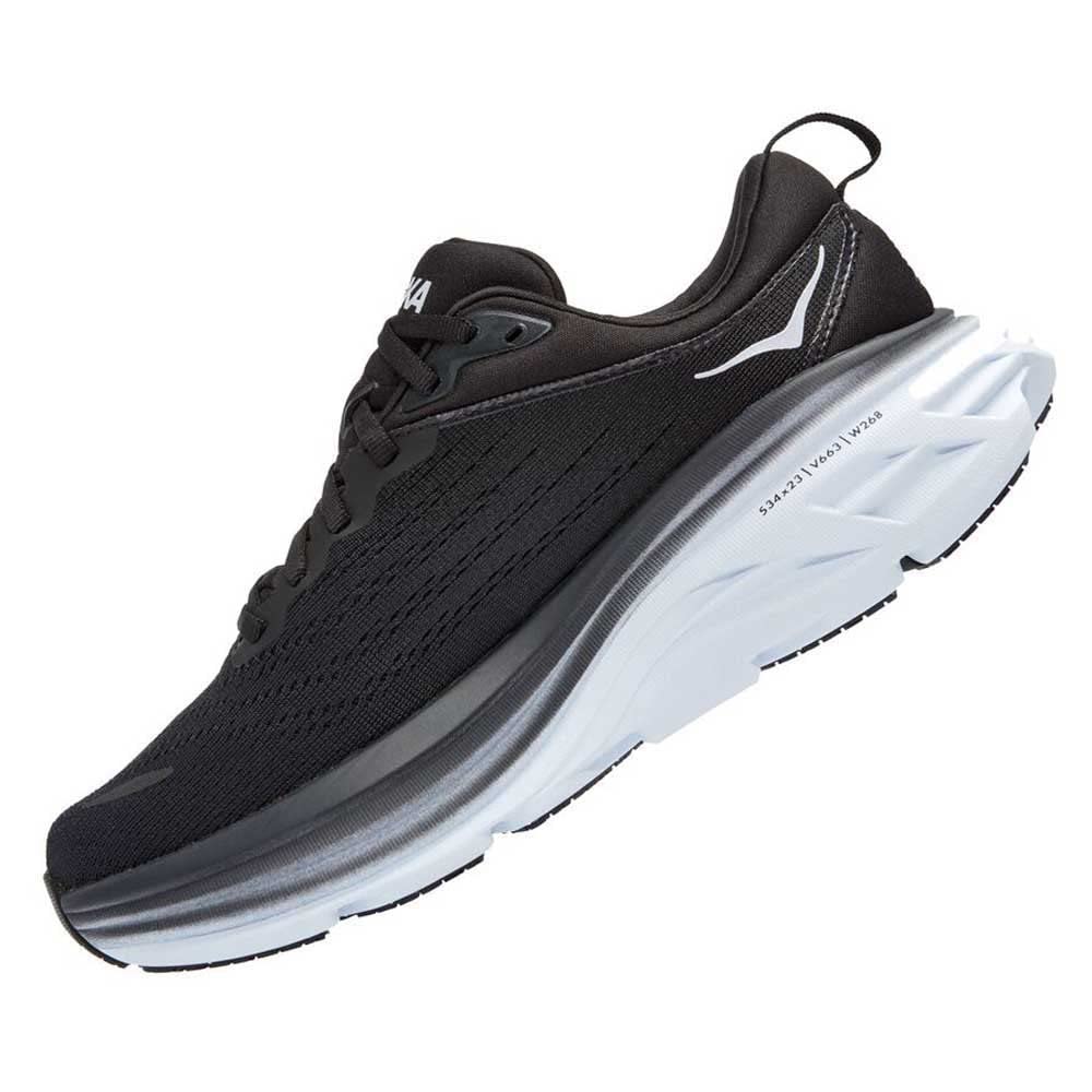 HOKA Men's Clifton 8 Running Shoe, Cherries Jubilee/Pink Yarrow, 6.5 UK