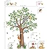 Woodland Animals Wall Decals - Forest Tree Stickers For Nursery, Kids Room, Living Room