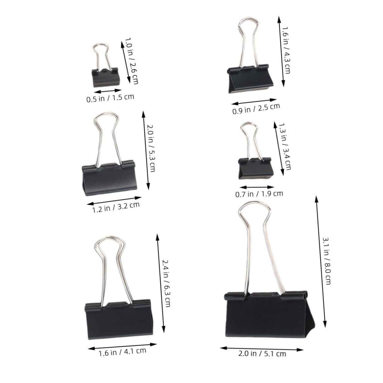 Lot De 120 Trombones : Pinces À Papier En Métal À Forte Adhérence, Pinces À Papier À Longue Queue Pour Documents Et Dossiers Épais, Pour Le Bureau, L'école Et La Maison.