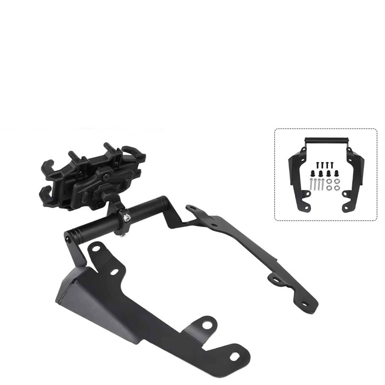 Soporte Teléfono Móvil GPS para NMAX 155 2025 Barra De Extensión Manillar Motocicleta Soporte Navegación GPS Teléfono