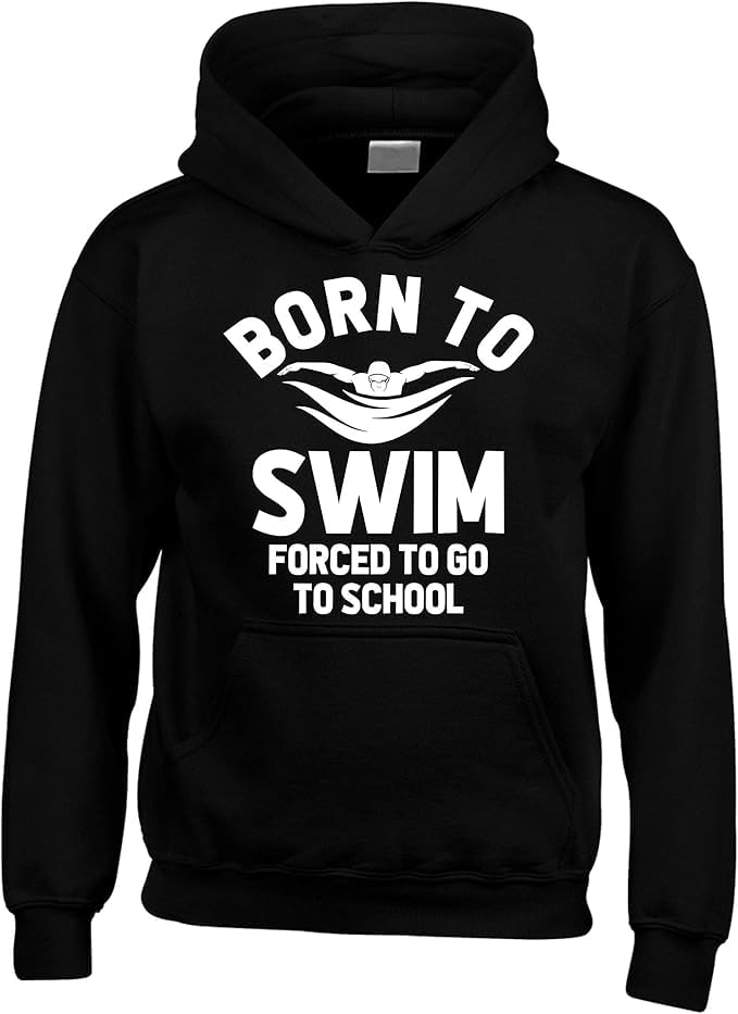Sweat à capuche de natation blanc Edward Sinclair pour adolescent taille S