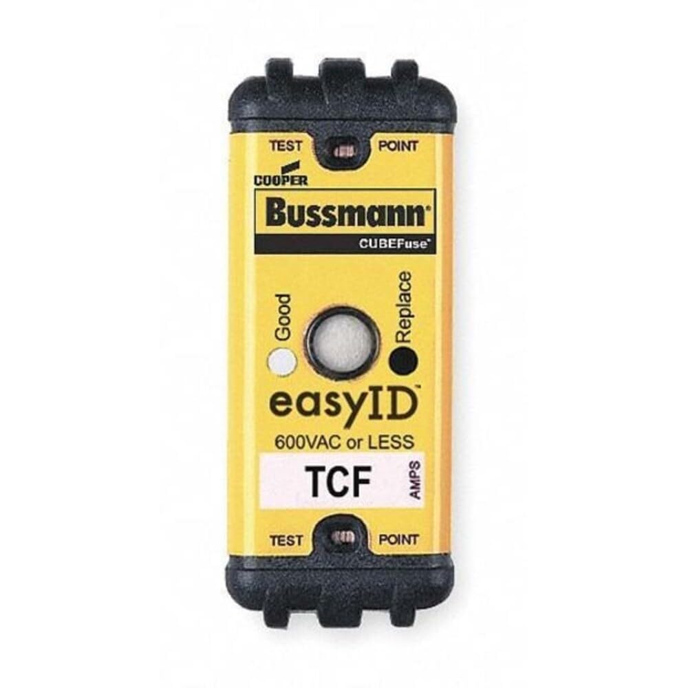 Cooper Bussmann TCF25 Cube Fuse, 25 Amp