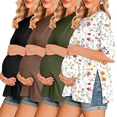 4pcs Black / Brown / Floral 403 / Army Green