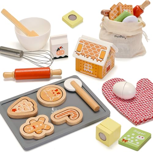 PairPear Gingerbread House Baking Playset – 29 Piece...