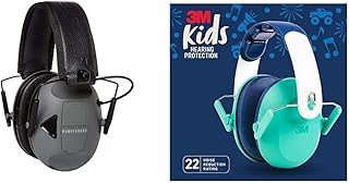 Peltor Sport RangeGuard Hearing Protection & 3M Kids Hearing Protection, Green - Peltor