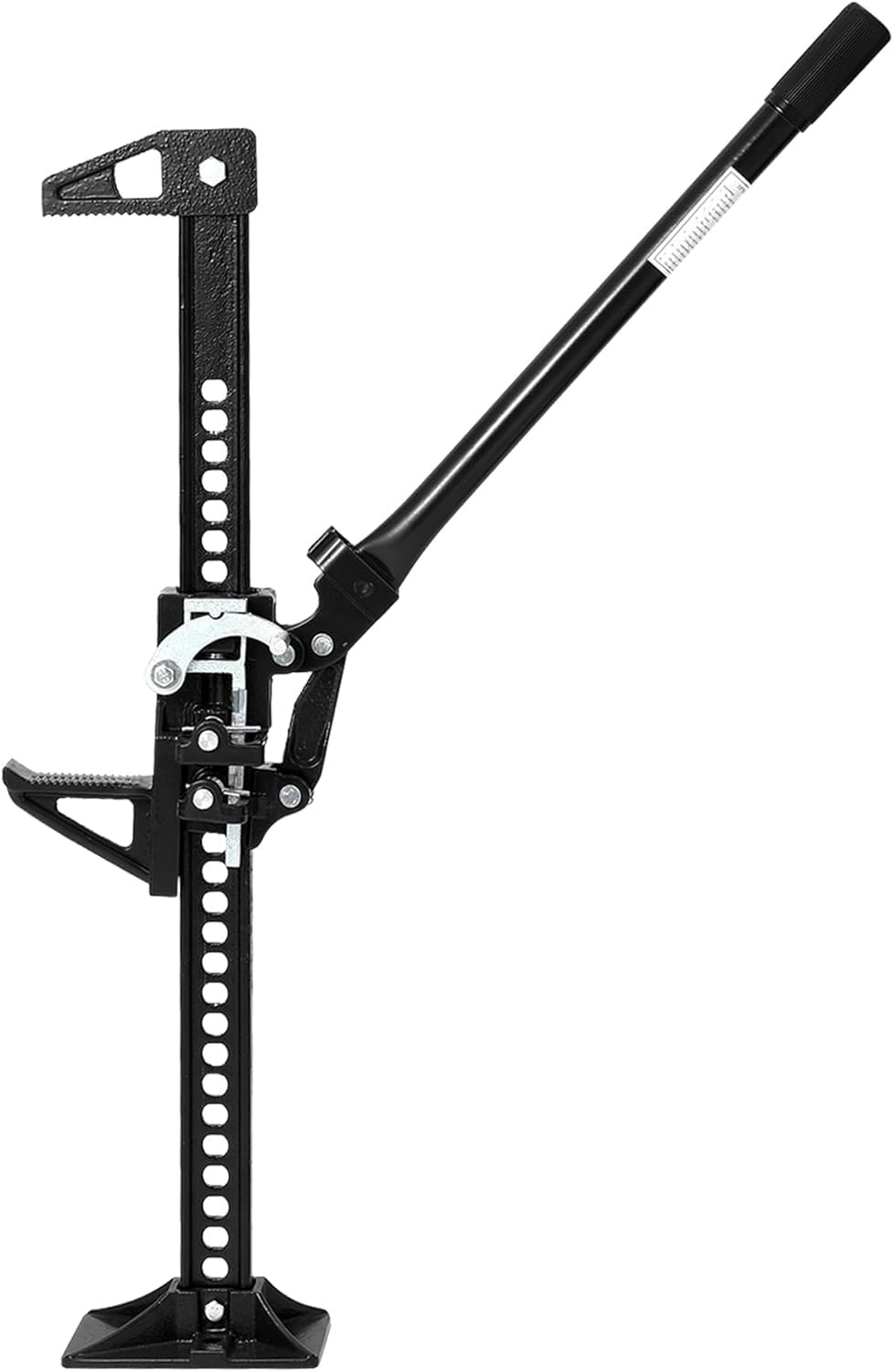 3 Ton Heavy-Duty Farm Jack, 7000 LBS Ratchet High Lift with f-Arm & j-Arm, 5.12"-52" Lift Range for Tractors, Trucks, SUVs, Off-Road & Farm Use,33", Black