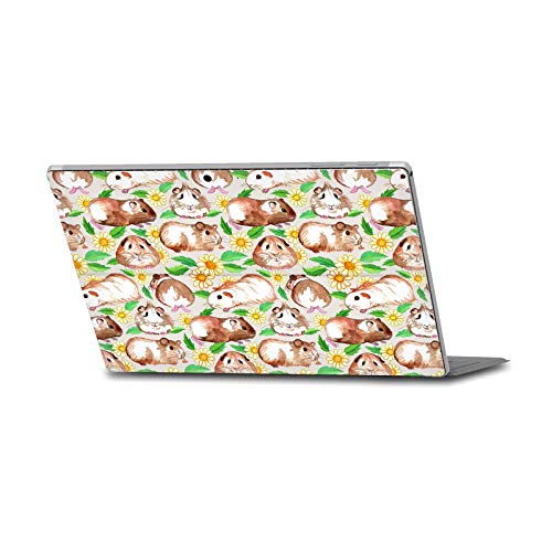 Vinyle Autocollant Microsoft Surface Pro 4/5/6 Peau Couverture Cochon d'Inde Aquarelle