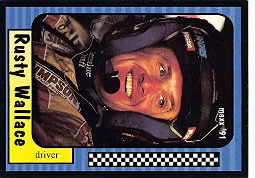 1991 Maxx #2 Rusty Wallace NM-MT Penske Racing South Racing
