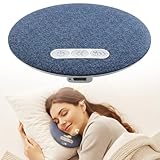 【Design ultra-mince et maille respectueuse de la peau】 D’une épaisseur de seulement 1,1 cm et pesant 45 g, ce haut-parleur compact est fabriqué à partir de ABS de qualité supérieure et d’un tissu acoustique en maille doux et respectueux de la peau. Son profil ultra-mince et léger se fond parfaitement sous n'importe quel oreiller sans être ressenti, ce qui en fait l'aide au sommeil portable idéale pour la maison ou les voyages.