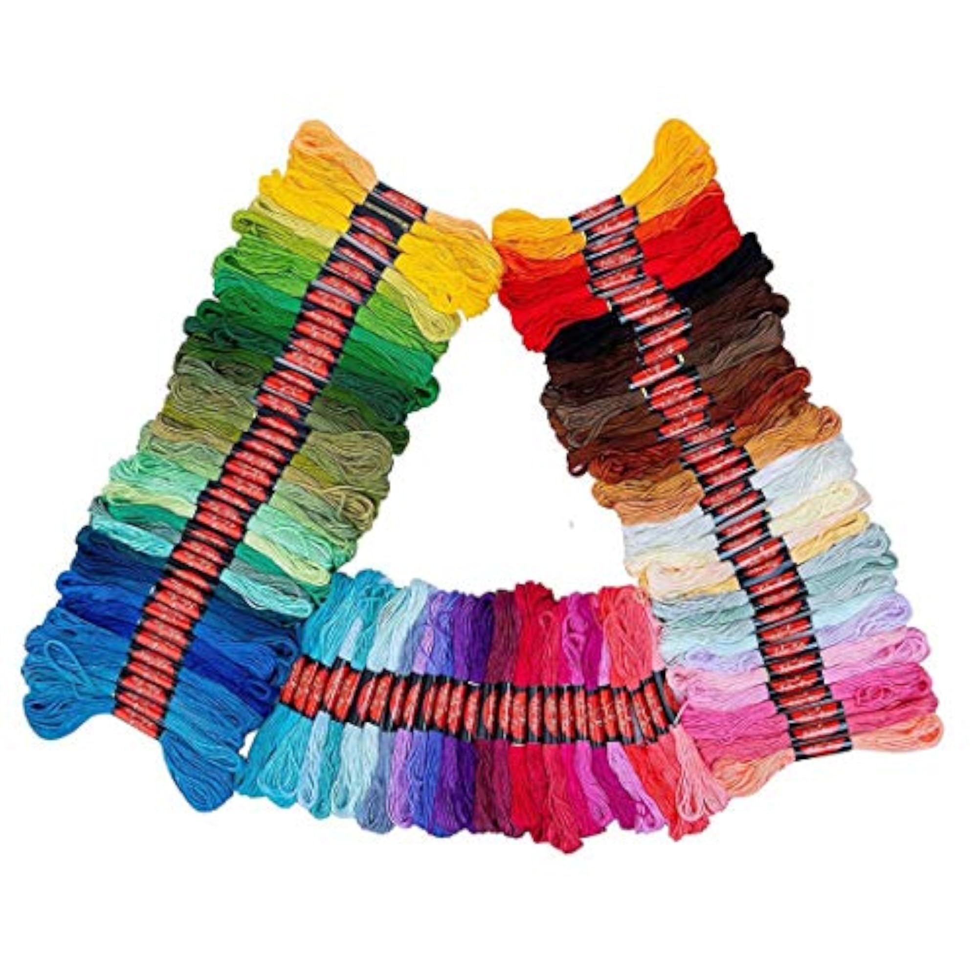 Pack of 300 Pcs Embroidery Floss Cr