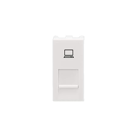 Anchor by Panasonic 66555 RJ45, Receptor, 1Modular (White, Pack of 5) (66555-5)