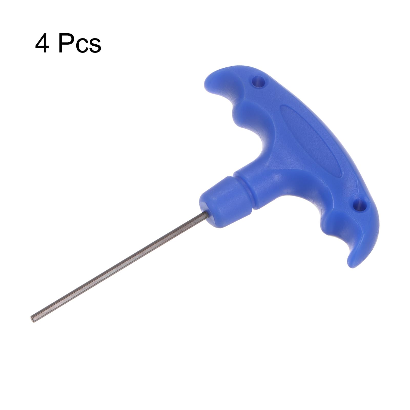 QUARKZMAN Set 4 Chiavi Esagonali A T H2 Da 2 Mm – Acciaio S2 58-60 HRC, Impugnatura Ergonomica Antiscivolo