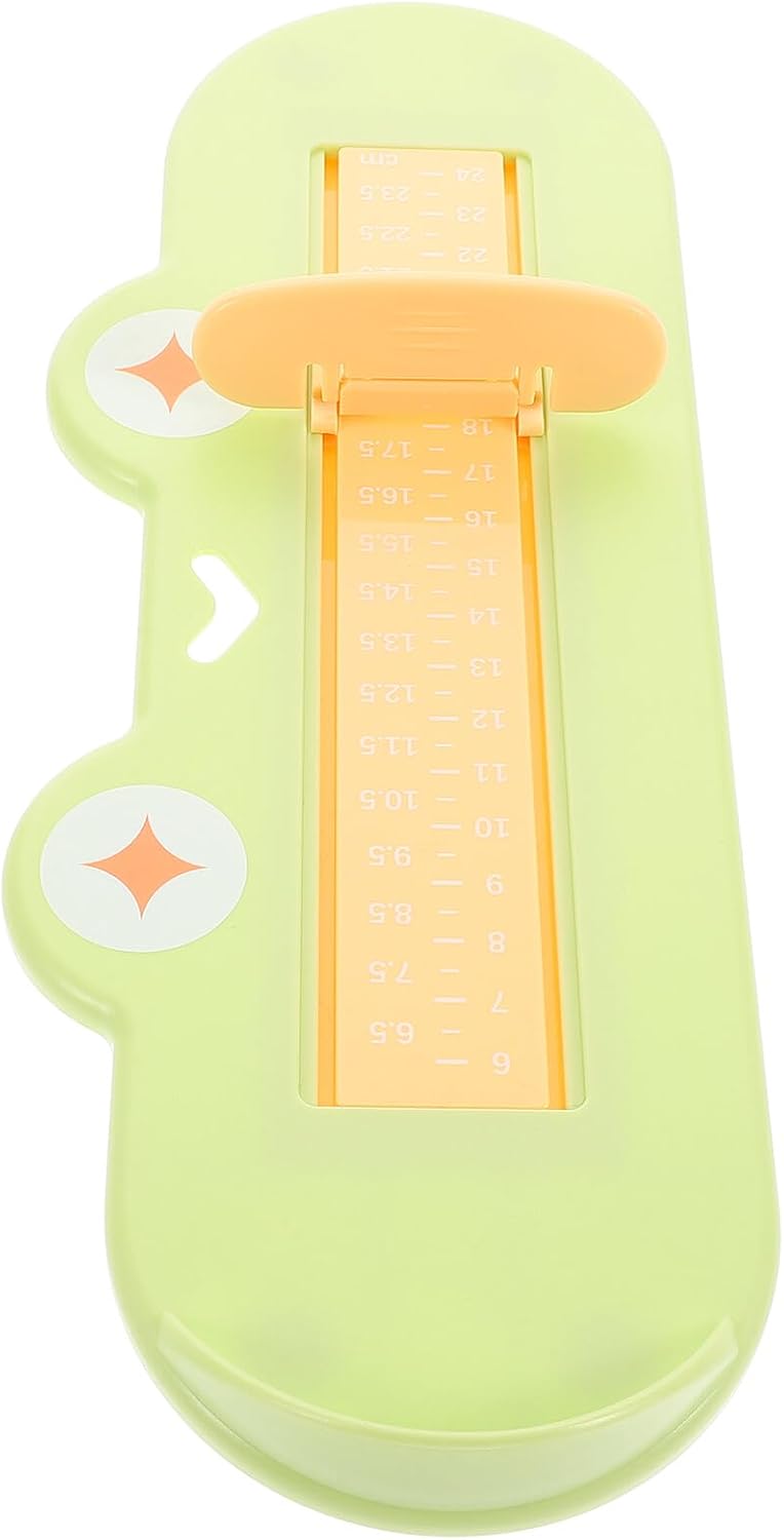 SHOWERORO Foot Measuring Device with Size Chart Foot Sizer for Shoe Measurement Home Use
