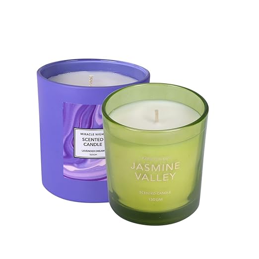 MINISO Scented Candles Home Wax Scented Candle Aroma Decoration Candles Gift Combo for Home