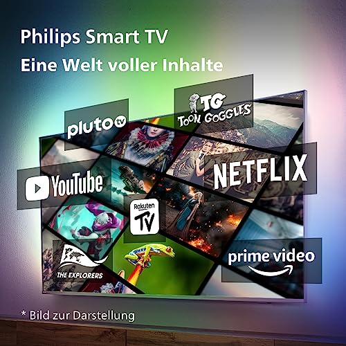 Philips Smart TV | 43PUS7608/12 | 108 cm (43 Zoll) 4K UHD LED Fernseher | 60 Hz | HDR | Dolby Vision – Bild 6