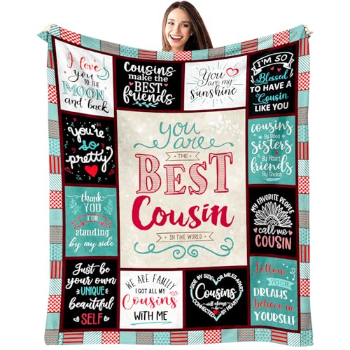TOBUNKIEN Cousin Gifts for Women - Cousin Birthday Gifts - Birthday Gift for Cousins Female - Best...