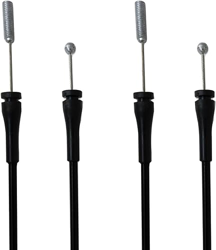 Miniatura 3 de 1Pair Rear Door Upper Side Door Latch Release Cable Replacement for 1998 Ford F150 Lariat Extended Cab Pickup 3-Door 4.6L 281Cu. In. V8 GAS SOHC