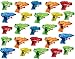Present Avenue Mini Colorful Squirt Water Guns Blasters for Kids Birthday Party Favors, Pool Beach Toys, (25 Pack)