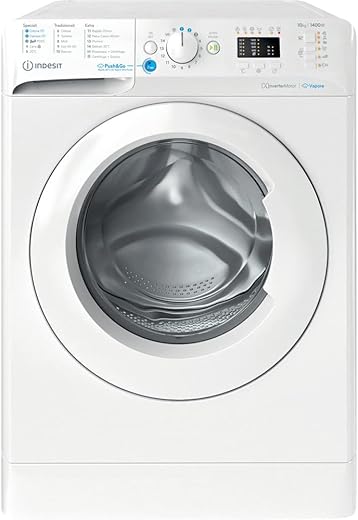 Indesit BWA 101496X WV IT - Lavatrice da 10 Kg,...