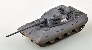 Easy Model German E-100 Heavy Tank 121 1/72 ABS Tank Pre-Built Model