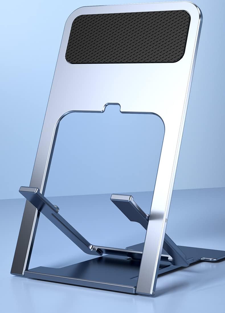 TIEANS Sturdy Foldable Phone Stand Triangular Support Angle Height Adjustable Phone Holder Stand Compatible with iPhone Nintendo Switch Tablets All Phones