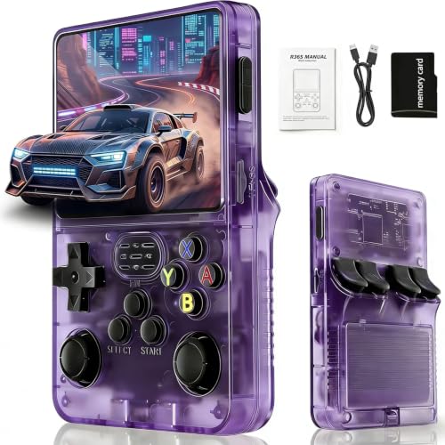 R36S Console de Jeu Rétro Portable avec Écran IPS HD...