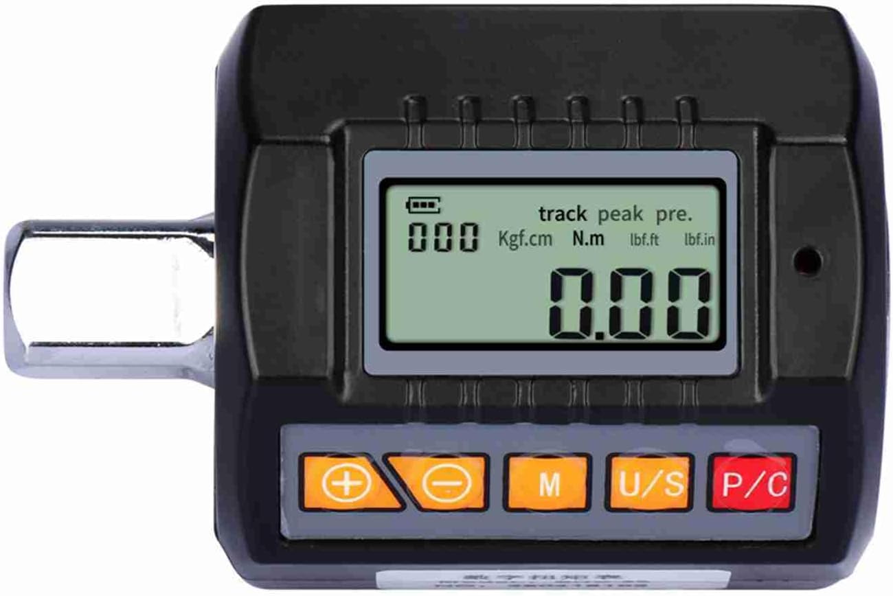 Karlak Professional Digital Torque Meter for and Car Repairs ABS Material 1/2 Connector (200N.m)