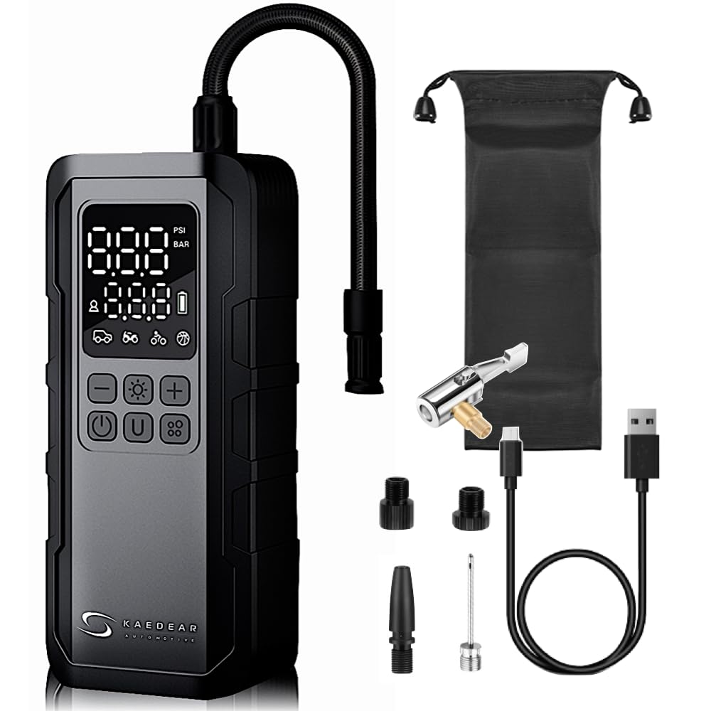 Amazon.co.jp: KaedearAutoMotive(カエディア) 電動 空気入れ
