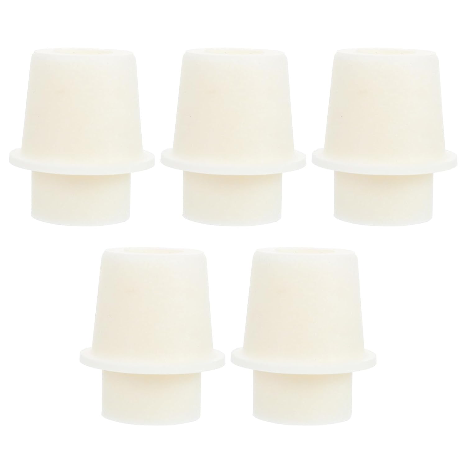 MAGICLULU 5Pcs Stopper for Erlenmeyer Flasks and Test Tubes Laboratory Sealing Versatile and Multi Functional for Experiments