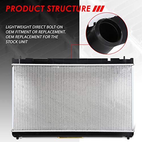 Image of Auto Dynasty 2435 Radiator for 2002-2008 ES300 ES330 Camry Solara V6 AT /MT