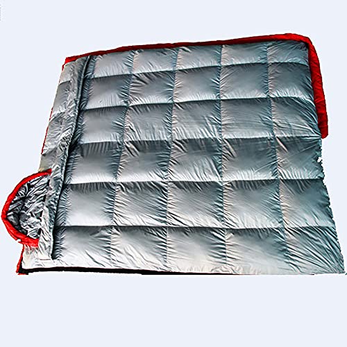 Jianghuayunchuanri Bequemer Schlafsack Umschlagtyp Outdoor Camping Schlafsack 4 Jahreszeiten Warme Schlafsack Indoor- und Outdoor-Aktivitäten (Farbe : Rot, Size : 215x78x55cm) - Image 3