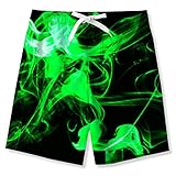 IDGREATIM Jungen Hawaii Style Badehose Aktive Outdoor Sportliche Shorts Taille Beachshorts einstellen