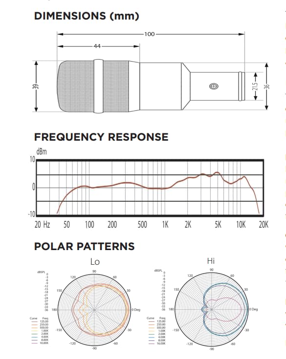 Amazon | AUDIX 楽器向け ダイナミックマイク ハイパーカーディオイド
