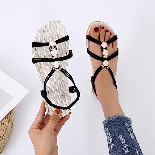 Pantoufles de douche femme et flip flop bleues légères - 2