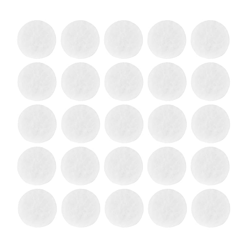 UNOISETION Filtros de Algodão para Microdermoabrasão, 10 mm, Pacote com 250